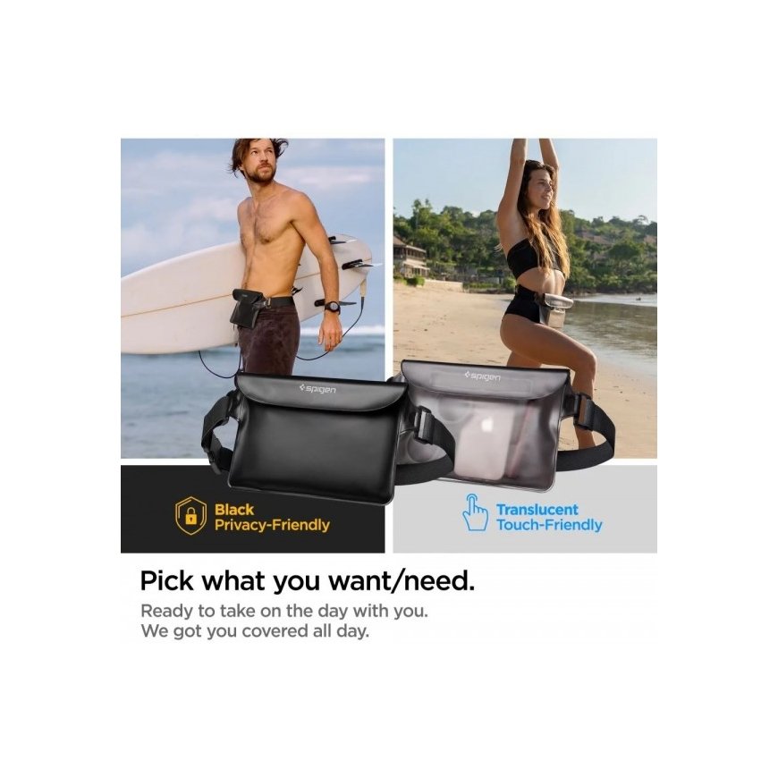 Spigen A620 Aqua Shield waist bag Plastic Black – 5