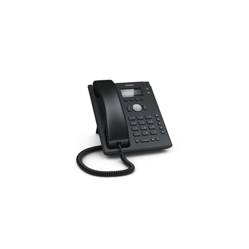 Snom D120 IP tālrunis Melns 2 rindas
