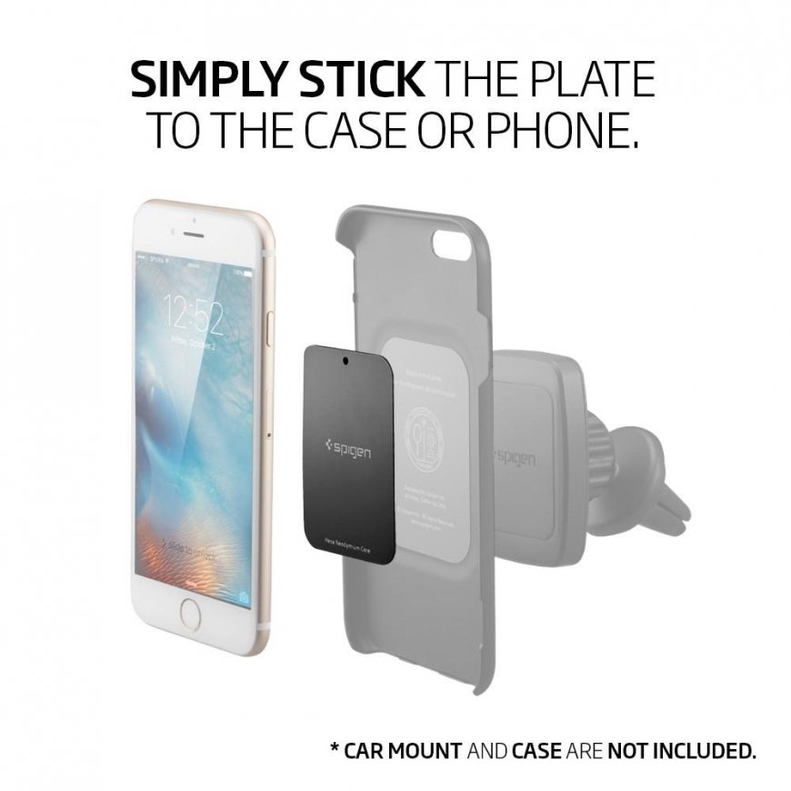 Spigen 000EP20342 mobiiltelefoni komponent Kinnitusplaat Must – 4
