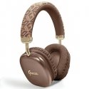 Guess GCube Metallic Script Logo Bluetooth on-ear headphones - brown Guess GCube Metallic Script Logo Bluetooth on-ear headphones - brown