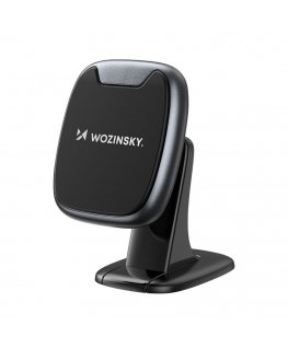 Wozinsky WUMTD magnetic phone holder for car dashboard - black