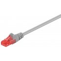 Goobay CAT 6 Patch Cable, U/UTP, 0.5 m, Grey