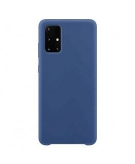Silicone Case Soft Flexible Rubber Cover for Samsung Galaxy A72 4G dark blue