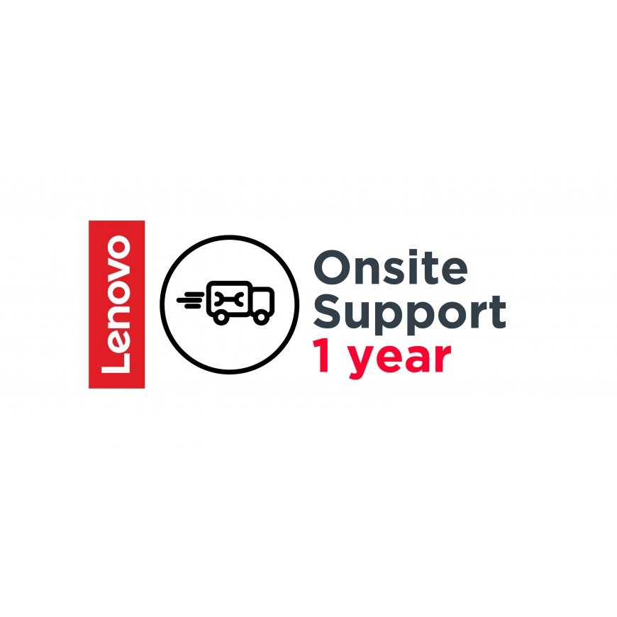 Lenovo 1 Year Onsite Support (Add-On) 1 metai