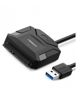 Ugreen 20611 cable gender changer USB 3.0 SATA III Black