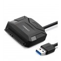 Ugreen 20611 гендерный адаптер USB 3.0 SATA III Черный Ugreen 20611 гендерный адаптер USB 3.0 SATA III Черный