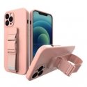 Rope case gel case with a chain lanyard bag lanyard iPhone 8 Plus / iPhone 7 Plus pink Rope case gel case with a chain lanyard bag lanyard iPhone 8 Plus / iPhone 7 Plus pink