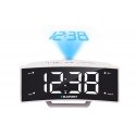 Blaupunkt CRP7WH raadio Kell Must, Valge