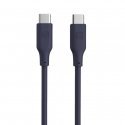 USB C to USB C Silicone Cable 1.2M 60W / 20V3A Blue