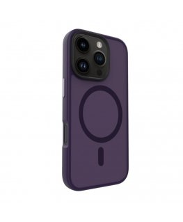 Apple iPhone 16 Pro Hybird Case With Magsafe PC+TPU Purple