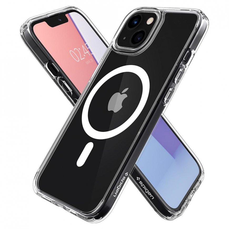 Spigen ACS03322 matkapuhelimen suojakotelo 13,7 cm (5.4") Suojus Läpinäkyvä, Valkoinen