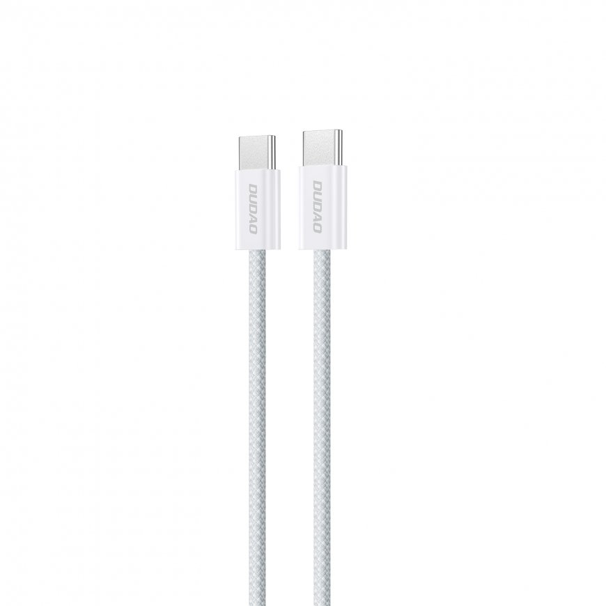 DUDAO L6C USB-C to 60W PD 2m hvid - Digital/Daten USB-kaapeli USB C Valkoinen