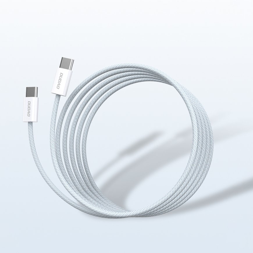 DUDAO L6C USB-C to 60W PD 2m hvid - Digital/Daten USB kabelis USB C Balta – 3