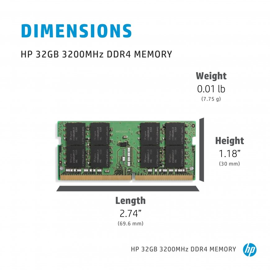 HP 32 GB 3200MHz DDR4 mälumoodul – 2