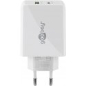Goobay 61674 mobile device charger Headphones, Mobile phone, Smartphone White AC Fast charging Indoo Goobay 61674 mobile device charger Headphones, Mobile phone, Smartphone White AC Fast charging Indoo