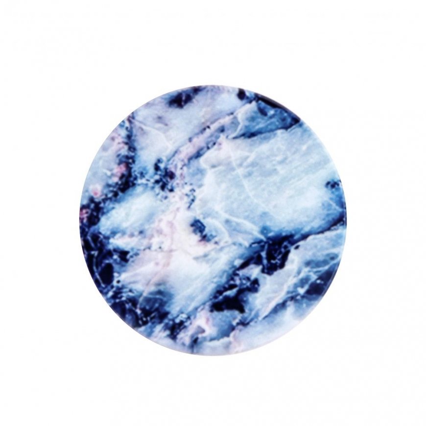 Universal Pop Holder Marble Blue
