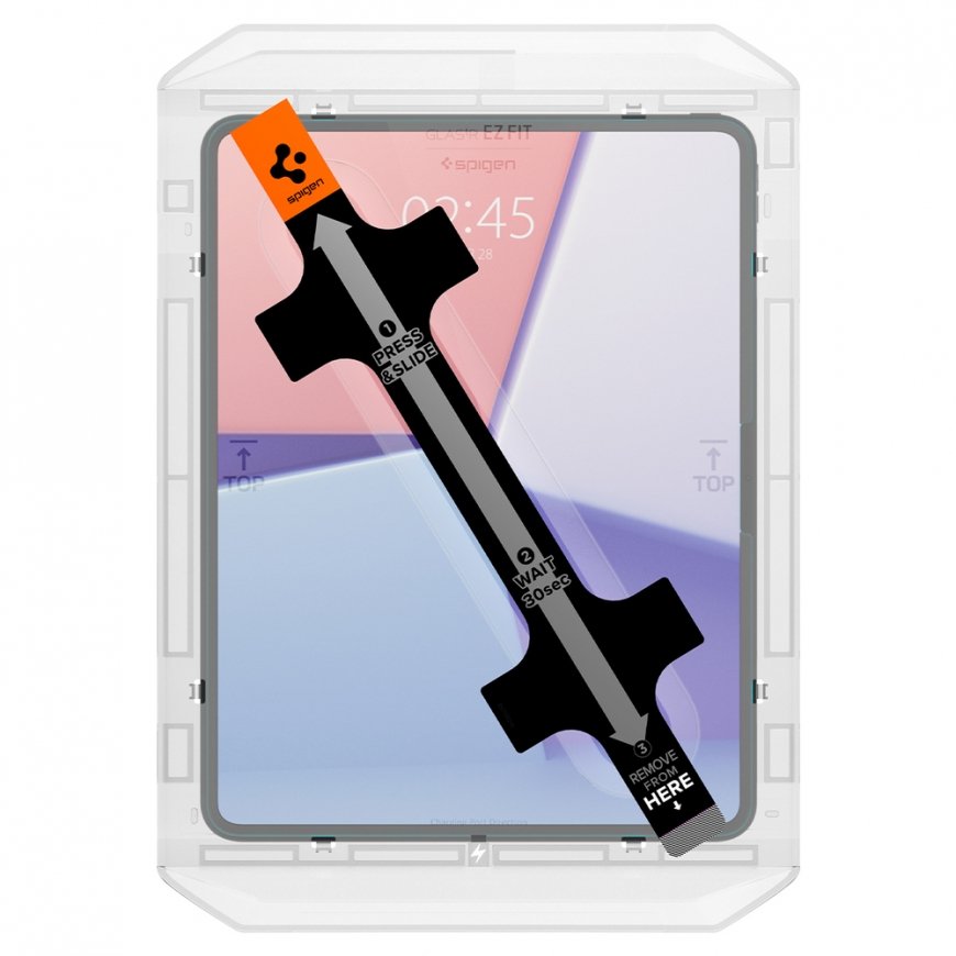 Spigen GLAS.tR EZ Fit iPad Pro 13 2024 Glass Screen Protector – 2