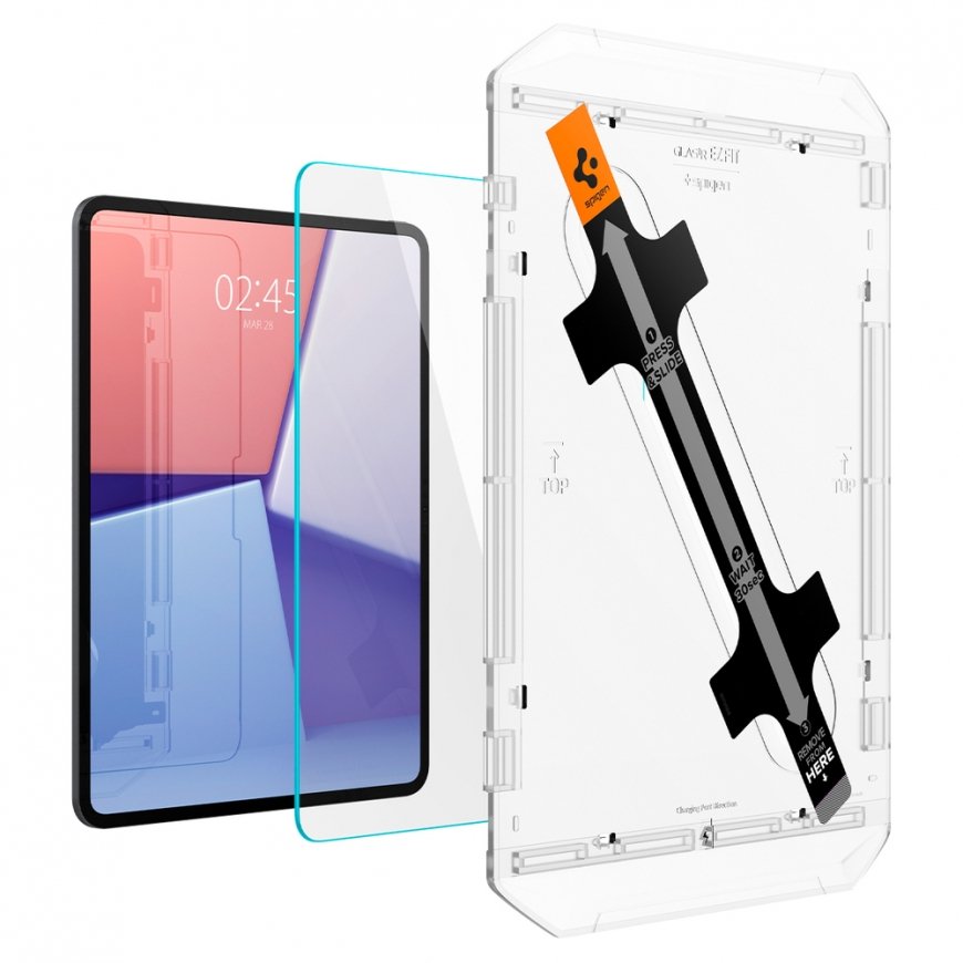 Spigen GLAS.tR EZ Fit Selge ekraanikaitse Apple 1 tk – 3