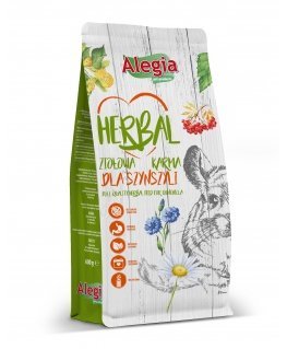 ALEGIA Augu izcelsmes mājas jūrascūciņu sausā barība - 600g