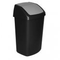 Curver Swing-Top 50 L Rectangular Plastic Black, Grey Curver Swing-Top 50 L Rectangular Plastic Black, Grey