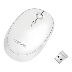 LogiLink ID0205 kompiuterio pelė Biuras Abiems rankoms RD belaidis ryšys + „Bluetooth“ 1600 DPI