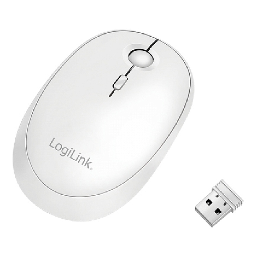 LogiLink ID0205 pele Birojs Abām rokām RF bezvadu sakari + Bluetooth 1600 DPI