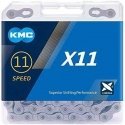Grandinė KMC X11 Pilkas 11-greičių 114-links