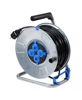 Plastrol drum softener PROFESSIONAL LINE 4x2p + Z IP44 16A H05RR-F 3x1.5 50m black (W-97057)