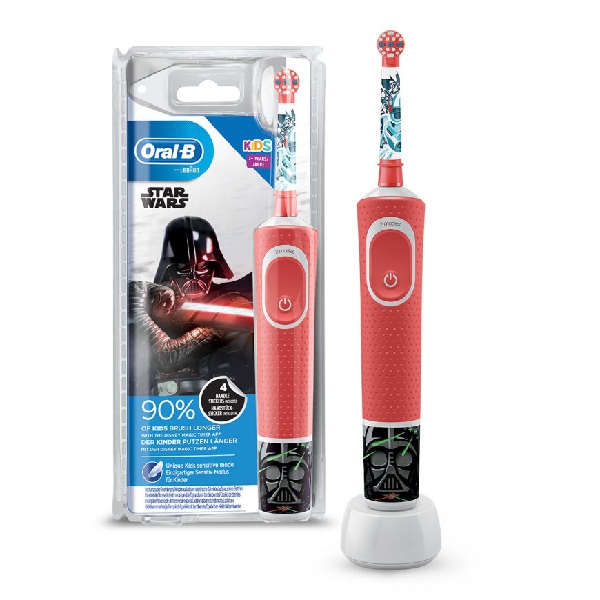 Oral-B Kids Star Wars Lapsi Pyörivä/värähtelevä hammasharja Monivärinen – 2