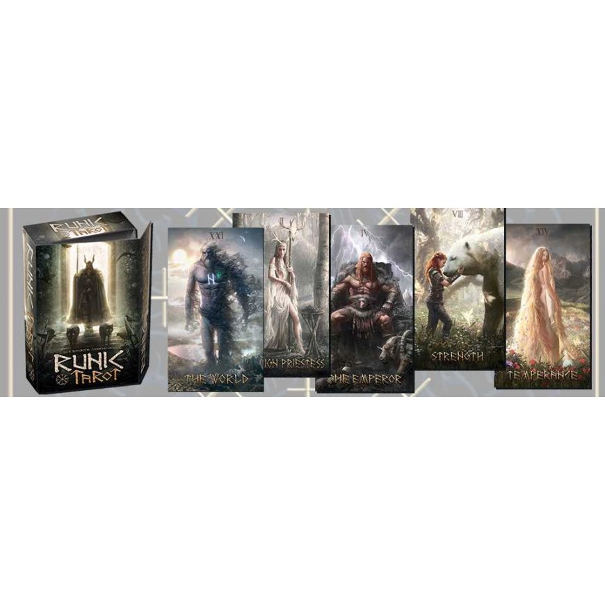 The Scarabeo Runic Tarot Kit – 3