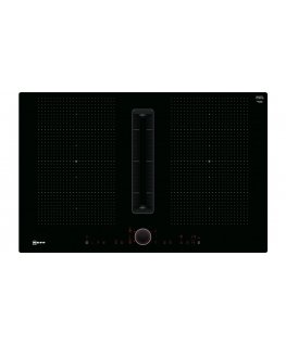 Neff T58PL6EX2 + Z861SB2 Black Built-in 80 cm Zone induction hob 4 zone(s)