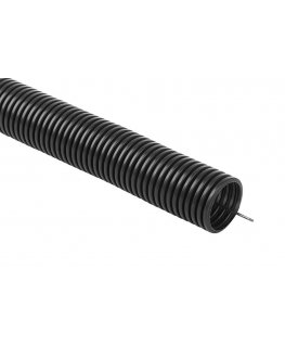 Stasinski Flexible corrugated installation pipe, PVC pipe, UV, 320N with console 20/16 50m