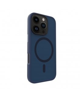 Apple iPhone 16 Pro Hybird Case With Magsafe PC+TPU Dark Blue