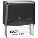 Stamp COLOP Printer C60, black body, blue cover Stamp COLOP Printer C60, black body, blue cover