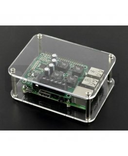 Gravlaser Oem Raspberry Pi Box - Transparent Open