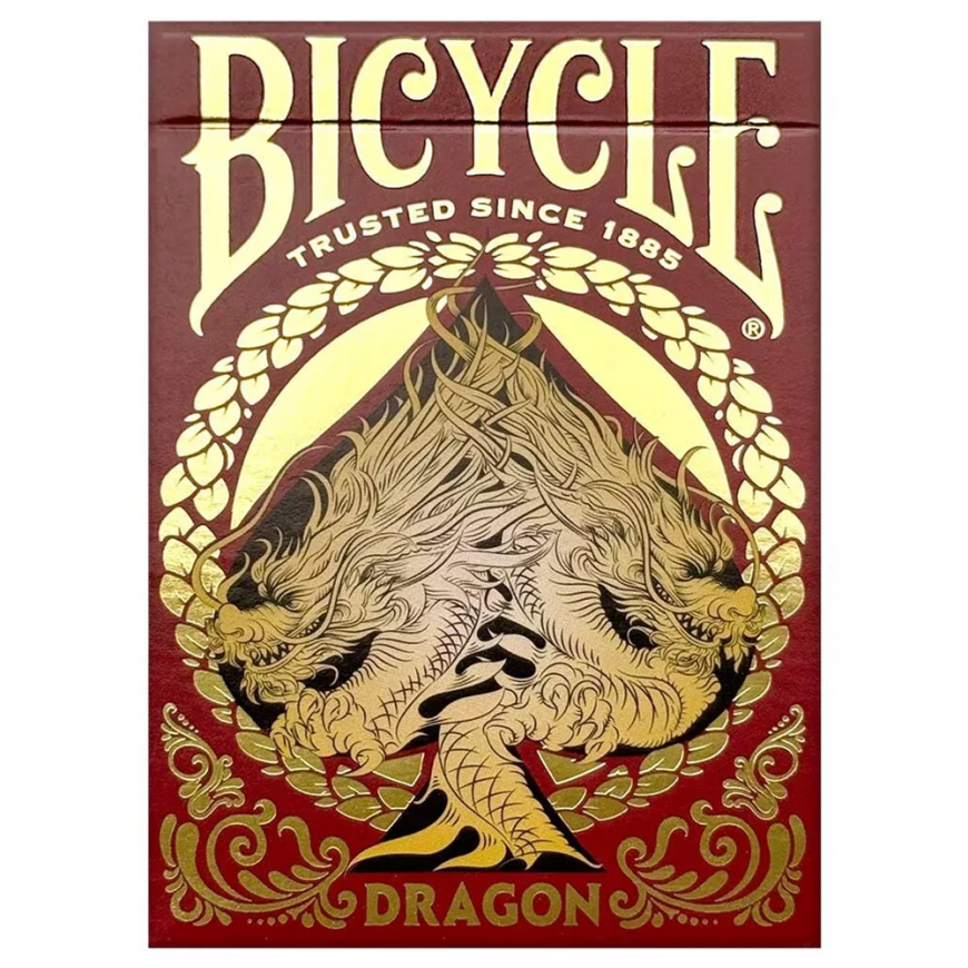 Bicycle Dragon Playing Cards (Red) – 2