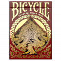 Bicycle Dragon Žaidimo Kortos (Raudona)
