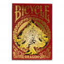 Bicycle Dragon Žaidimo Kortos (Raudona)