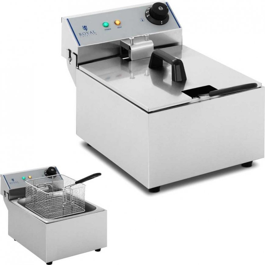 Royal Catering Single-seat electric fryer 5L