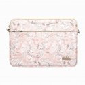 13-14 Inches Fabric Laptop Bag With Strap Flower Pink 13-14 Inches Fabric Laptop Bag With Strap Flower Pink