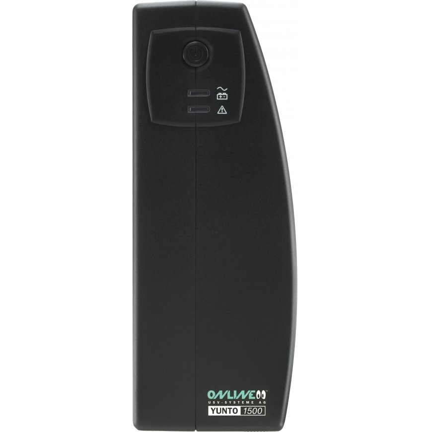 ONLINE USV-Systeme YUNTO 1500 UPS-virtalähde Linjainteraktiivinen 1,5 kVA 900 W 5 AC-pistorasia(a) – 3