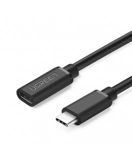 Ugreen 40574 USB-kaapeli 0,5 m USB C musta