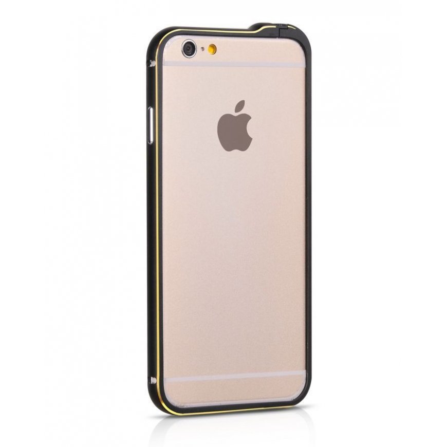 Apple Apple iPhone 6 / 6s Blade Series Fedora Metal Bumper Black
