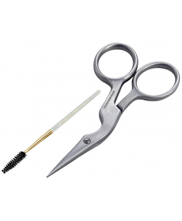 Tweezerman Brow Shaping Scissors & Stainless Steel - Nůžky a bročček na obočí