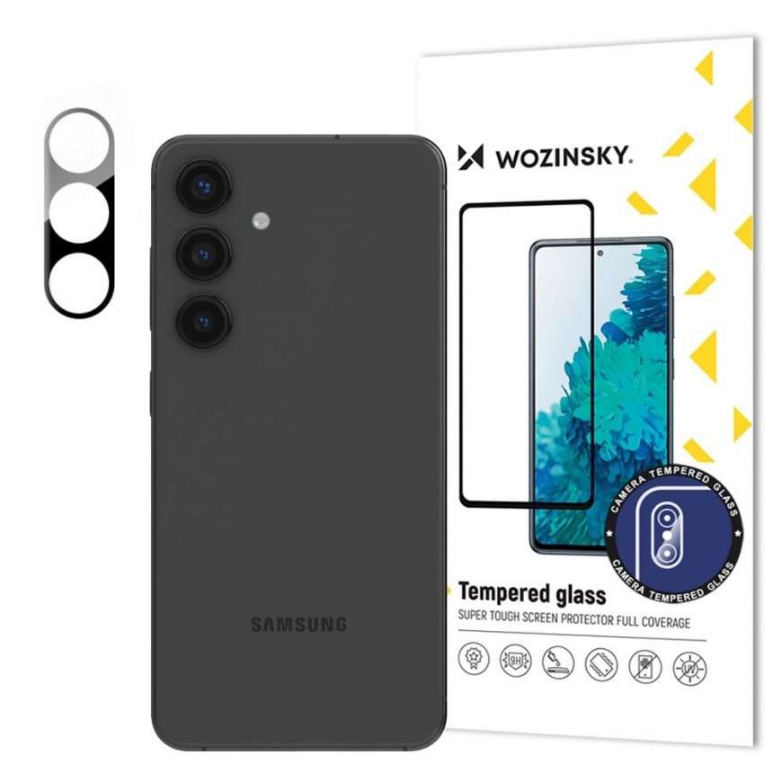 9H Tempered Glass for Wozinsky Full Camera Glass for Samsung Galaxy S24