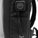 Backpack na notebook 15.6", Oden X, black, polyester, Bestlife Backpack na notebook 15.6", Oden X, black, polyester, Bestlife