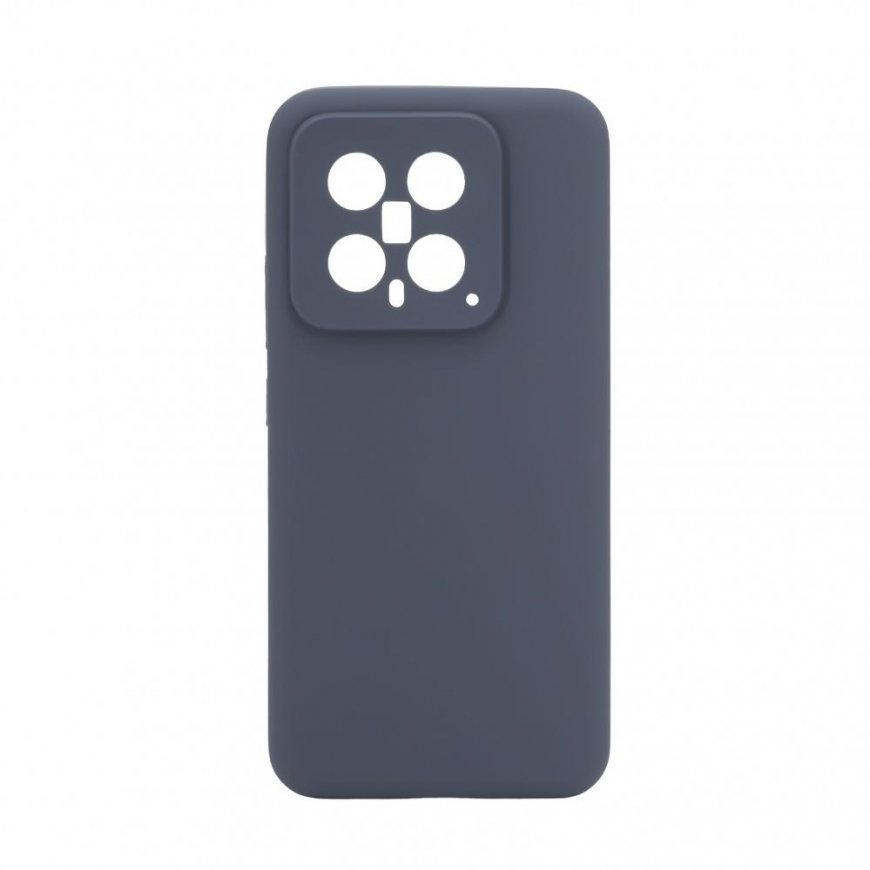 Xiaomi 14 Premium Soft Touch Silicone Case Midnight Blue