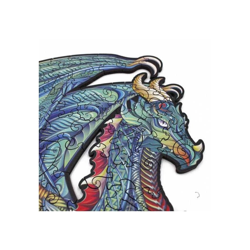 Fantasy Puzzles Dragon Wooden Puzzle XL Size (870 pieces) – 5