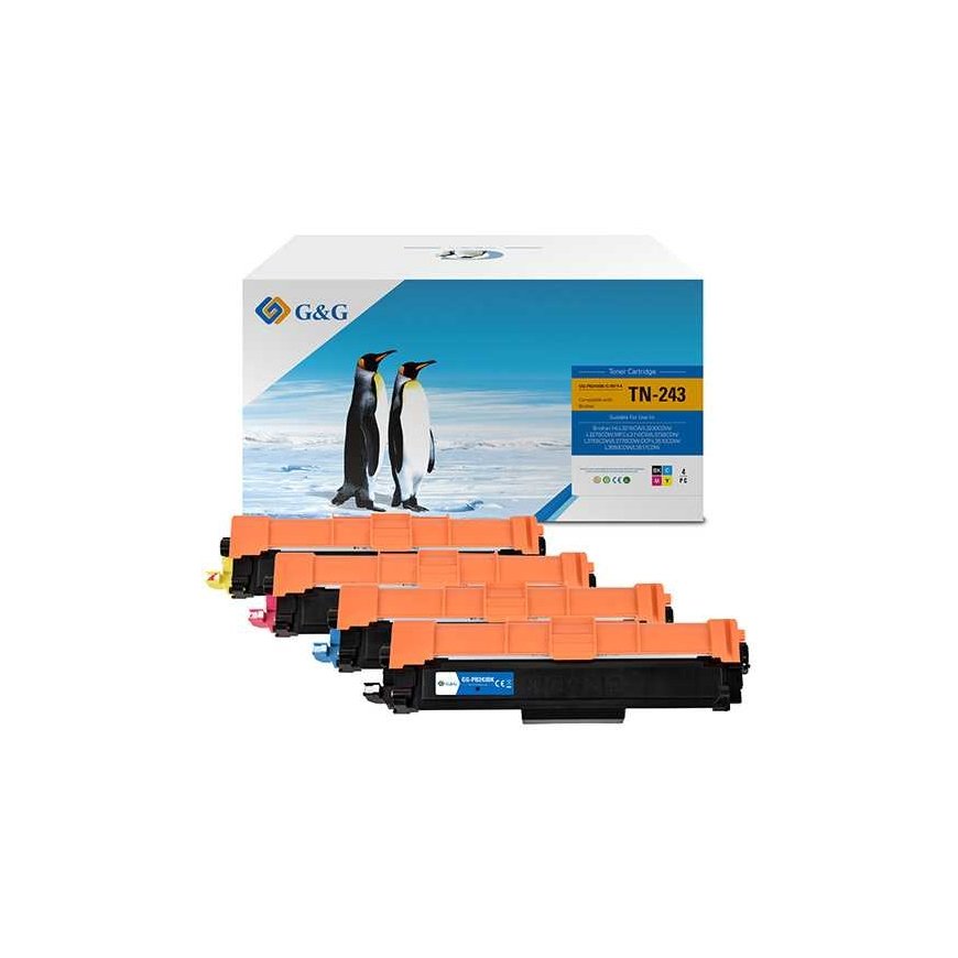 G&G Toner G&G Set CMYK Zamiennik