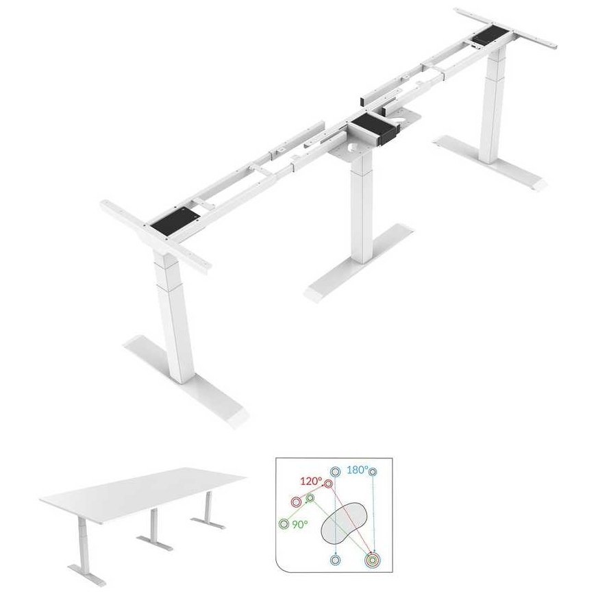 Spacetronik SPE-323TW electric table frame – 3